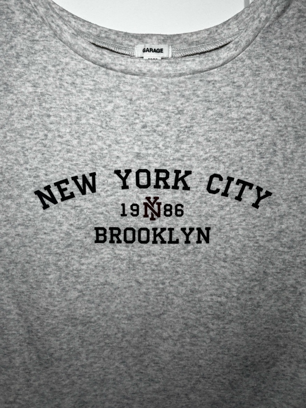 Garage Graphic Cropped Tee - Picture 2 of 4